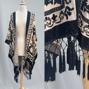 Free people kimono. Nightbird Burnout Kimono